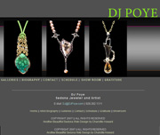 An example of an Artist Website