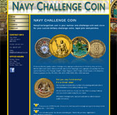 Custom Navy Challenge Coins